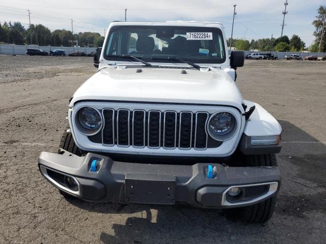 1C4RJXP65RW292245 - 2024 JEEP WRANGLER SAHARA 4XE WHITE photo 5