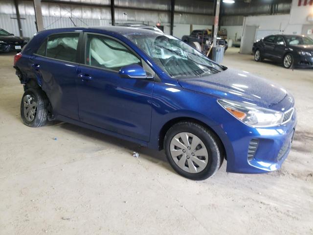 3KPA25AD4LE335125 - 2020 KIA RIO LX BLUE photo 4