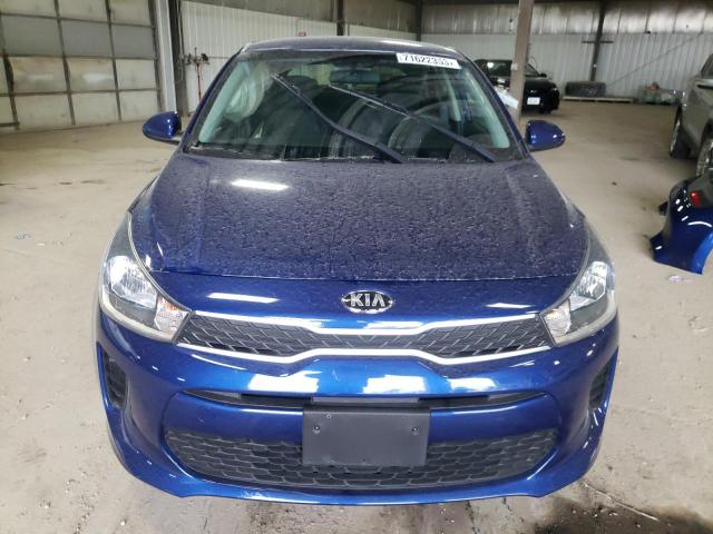 3KPA25AD4LE335125 - 2020 KIA RIO LX BLUE photo 5