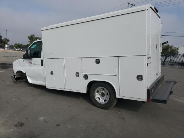 1GB0GRF74P1259443 - 2023 CHEVROLET EXPRESS G3 WHITE photo 2