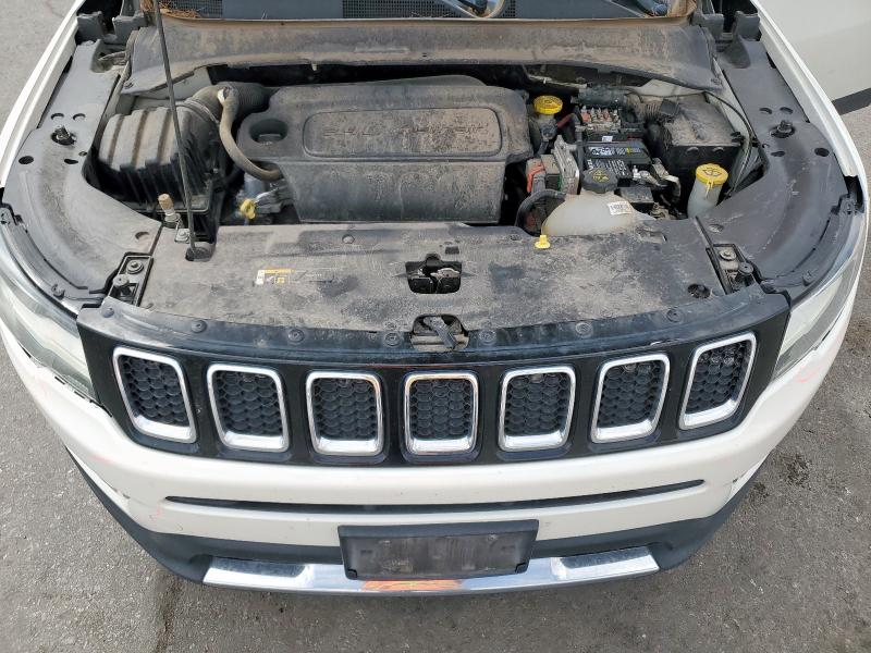 3C4NJCCB2JT368105 - 2018 JEEP COMPASS LIMITED თეთრი ფოტო 12