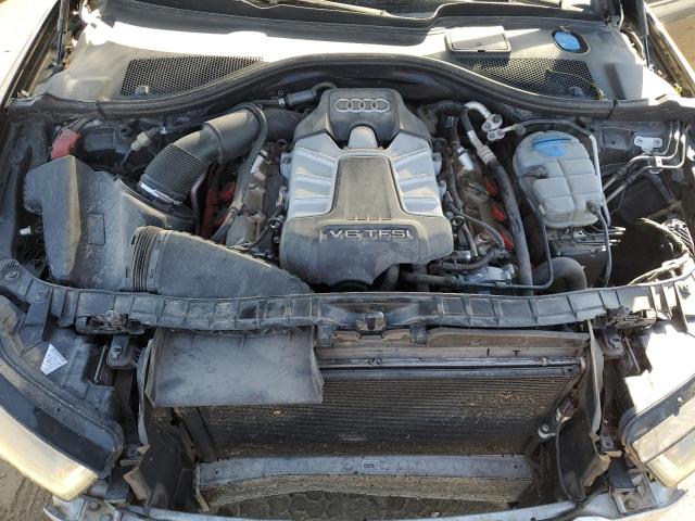 WAUJGAFC9CN115756 - 2012 AUDI A6 PRESTIGE შავი ფოტო 11