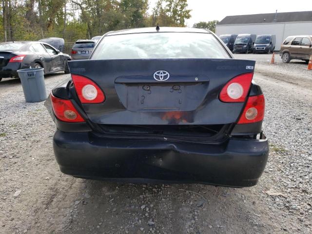 2T1BR32E55C368650 - 2005 TOYOTA COROLLA CE BLACK photo 6