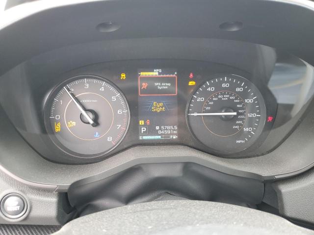 JF2GTADC0JH240475 - 2018 SUBARU CROSSTREK PREMIUM Beyaz fotoğraf 9