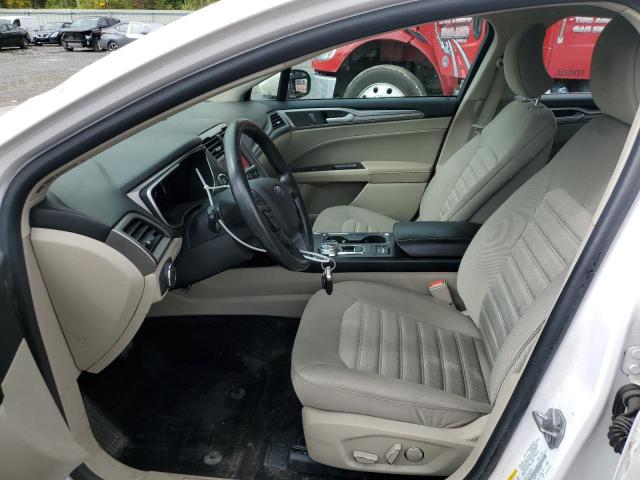 3FA6P0LU9KR129884 - 2019 FORD FUSION SE 白色 照片 7