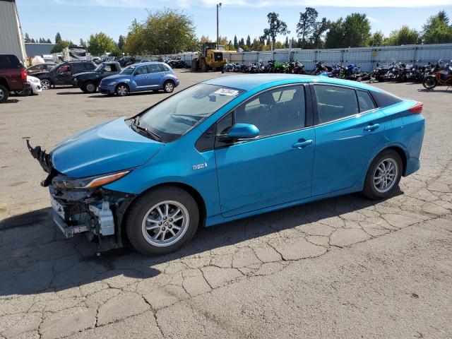 JTDKARFP8J3082350 - 2018 TOYOTA PRIUS PRIM ლურჯი ფოტო 1