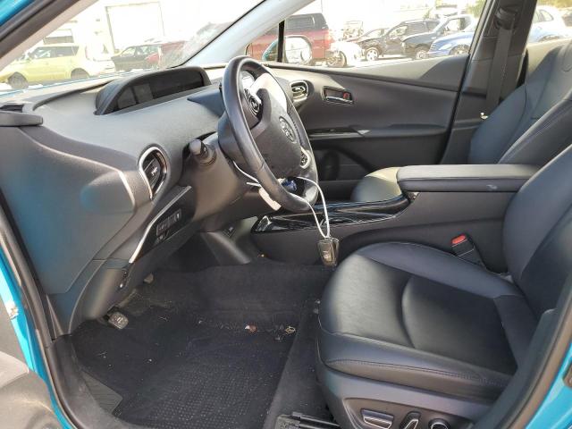 JTDKARFP8J3082350 - 2018 TOYOTA PRIUS PRIM ლურჯი ფოტო 7