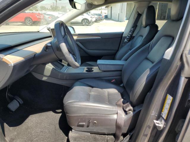 7SAYGAEE6PF710527 - 2023 TESLA MODEL Y Մոխրագույն լուսանկար 7