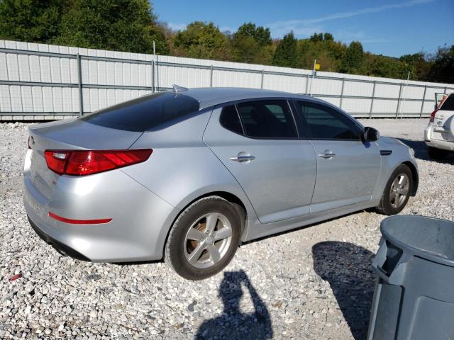 5XXGM4A7XFG486331 - 2015 KIA OPTIMA LX SILVER photo 3