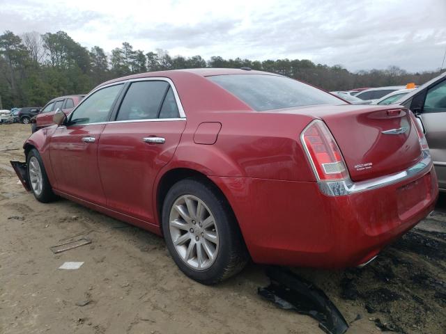 2C3CCACG1CH256607 - 2012 CHRYSLER 300 LIMITED RED photo 2