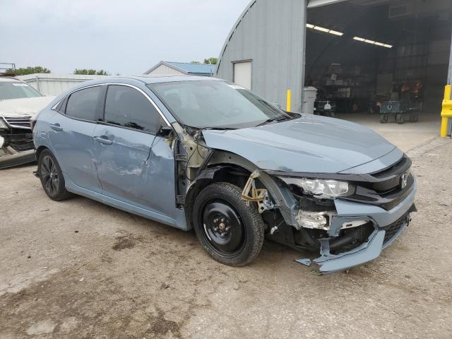 SHHFK7H56HU209784 - 2017 HONDA CIVIC EX GRAY photo 4