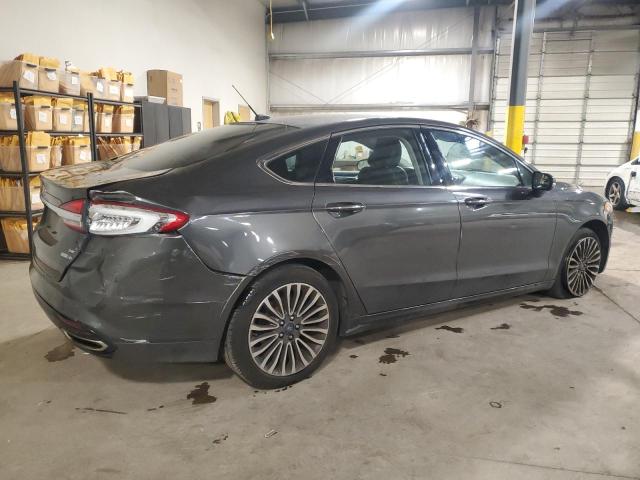 3FA6P0T95HR165933 - 2017 FORD FUSION SE CHARCOAL photo 3