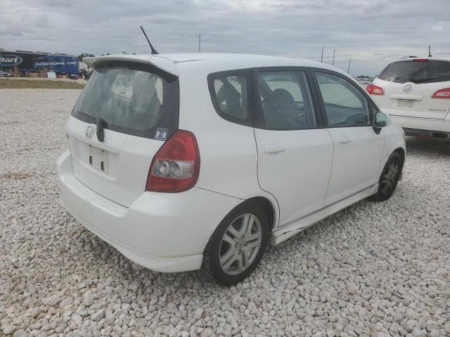 JHMGD386X7S044257 - 2007 HONDA FIT S თეთრი ფოტო 3