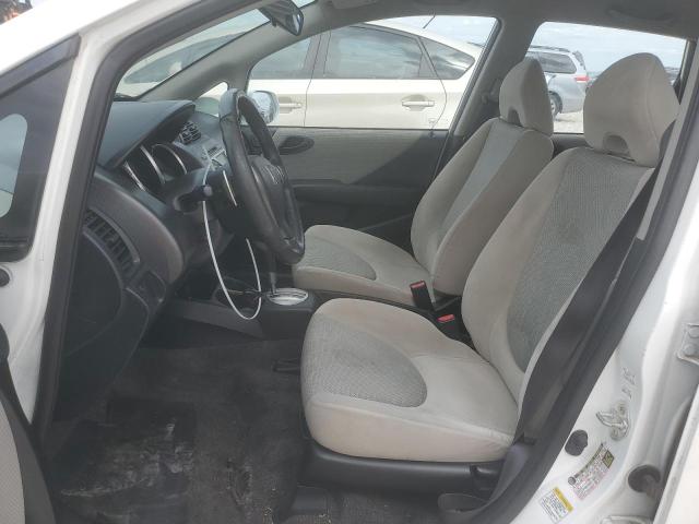 JHMGD386X7S044257 - 2007 HONDA FIT S თეთრი ფოტო 7