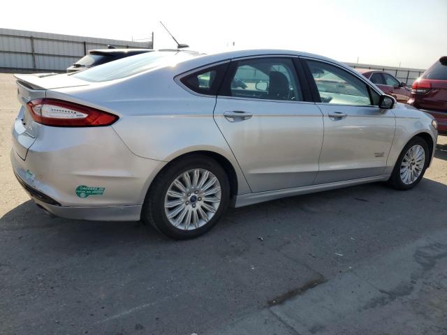 3FA6P0SUXDR285758 - 2013 FORD FUSION TITANIUM PHEV ვერცხლისფერი ფოტო 3