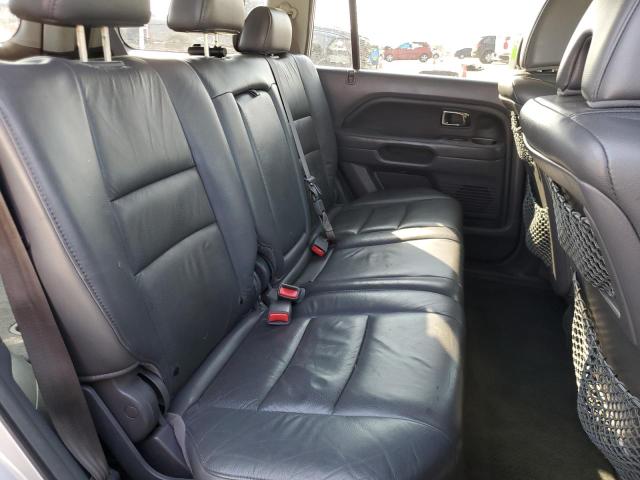 5FNYF186X7B012653 - 2007 HONDA PILOT EXL SILVER photo 11