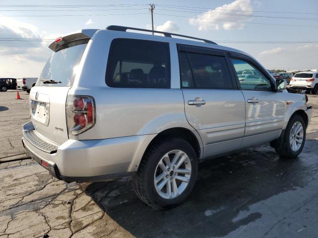 5FNYF186X7B012653 - 2007 HONDA PILOT EXL SILVER photo 3