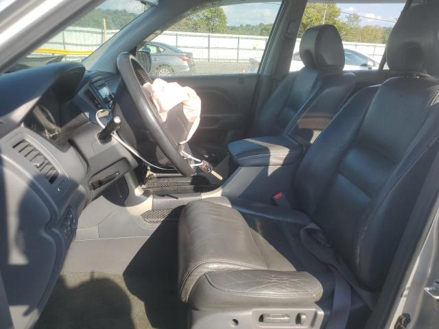 5FNYF186X7B012653 - 2007 HONDA PILOT EXL SILVER photo 7