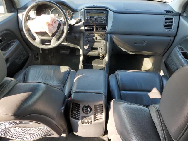 5FNYF186X7B012653 - 2007 HONDA PILOT EXL SILVER photo 8