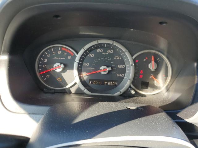 5FNYF186X7B012653 - 2007 HONDA PILOT EXL SILVER photo 9