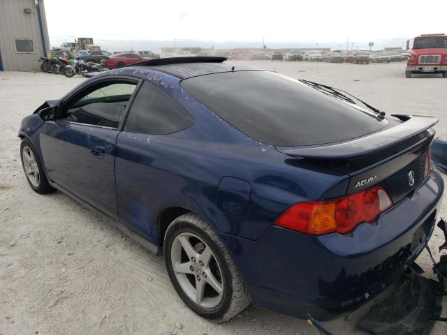 JH4DC54842C003117 - 2002 ACURA RSX BLUE photo 2