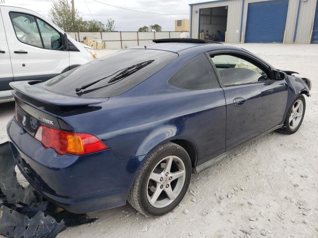 JH4DC54842C003117 - 2002 ACURA RSX BLUE photo 3