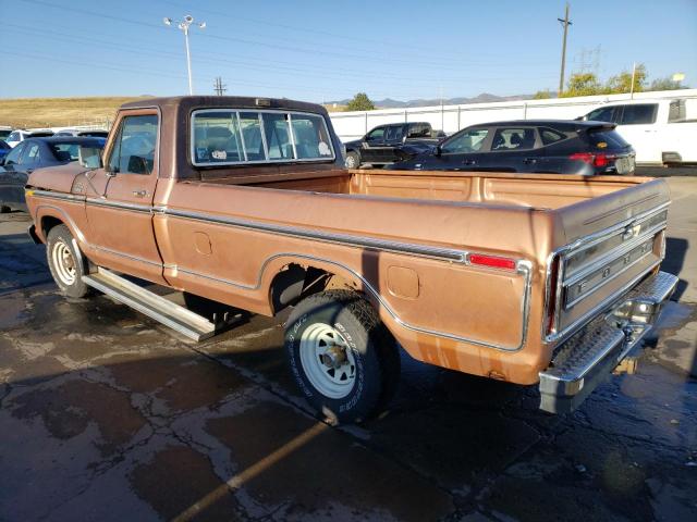 F15SRCG3595 - 1978 FORD F 150 ORANGE photo 2