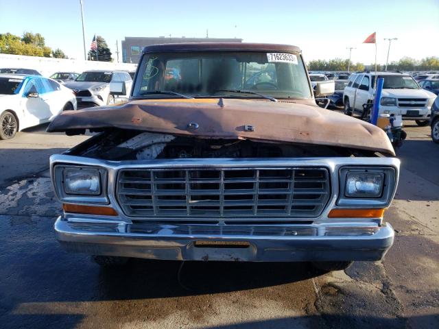 F15SRCG3595 - 1978 FORD F 150 ORANGE photo 5