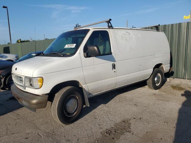 1FTNE24231HB39220 - 2001 FORD ECONOLINE E250 VAN WHITE photo 1