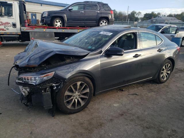 19UUB1F58FA026466 - 2015 ACURA TLX TECH GRAY photo 1