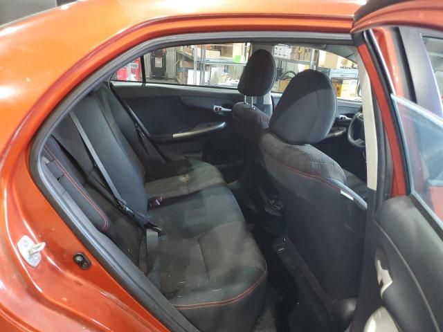2T1BU4EE2DC088098 - 2013 TOYOTA COROLLA BASE ORANGE photo 10