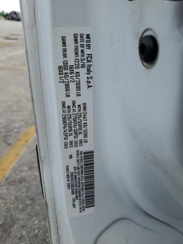 ZFBERFAT2G6C94196 - 2016 RAM PROMASTER თეთრი ფოტო 12