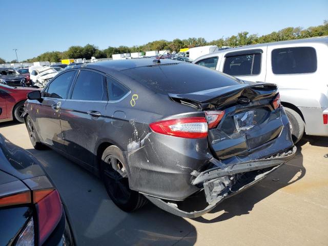 3FA6P0H72GR360166 - 2016 FORD FUSION SE GRAY photo 2