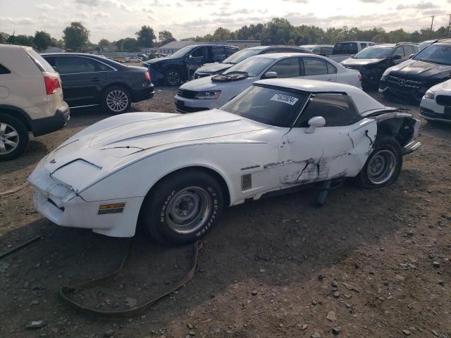 1G1AY8780C5125054 - 1982 CHEVROLET CORVETTE WHITE photo 1