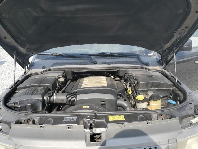 SALSK25428A146750 - 2008 LAND ROVER RANGE ROVE HSE BLACK photo 12