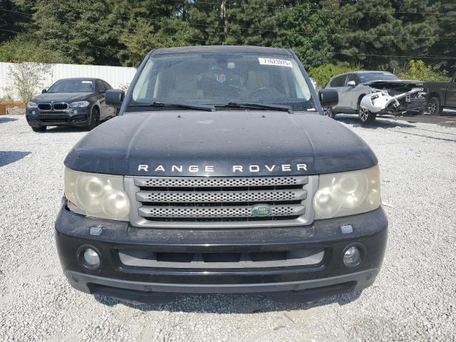 SALSK25428A146750 - 2008 LAND ROVER RANGE ROVE HSE BLACK photo 5