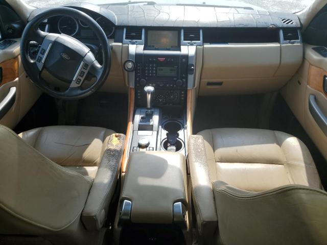 SALSK25428A146750 - 2008 LAND ROVER RANGE ROVE HSE BLACK photo 8