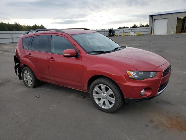 JA4JT3AW0DU020810 - 2013 MITSUBISHI OUTLANDER SE RED photo 4