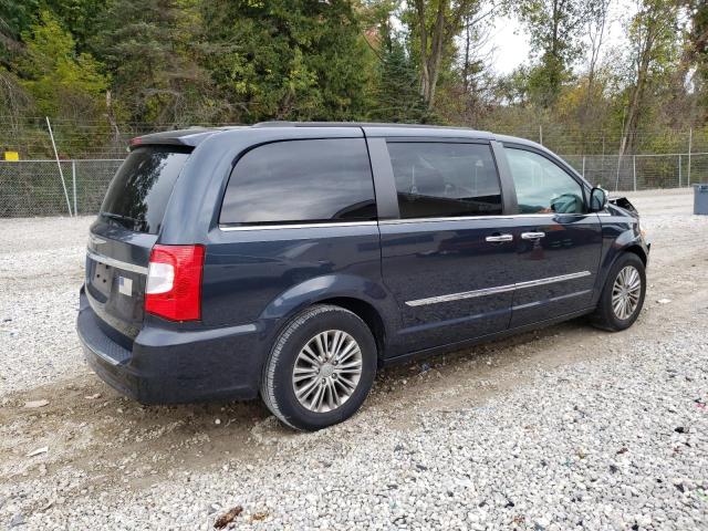 2C4RC1CG6ER408884 - 2014 CHRYSLER TOWN & COU TOURING L BLUE photo 3