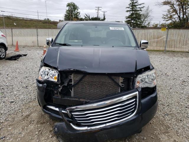 2C4RC1CG6ER408884 - 2014 CHRYSLER TOWN & COU TOURING L BLUE photo 5