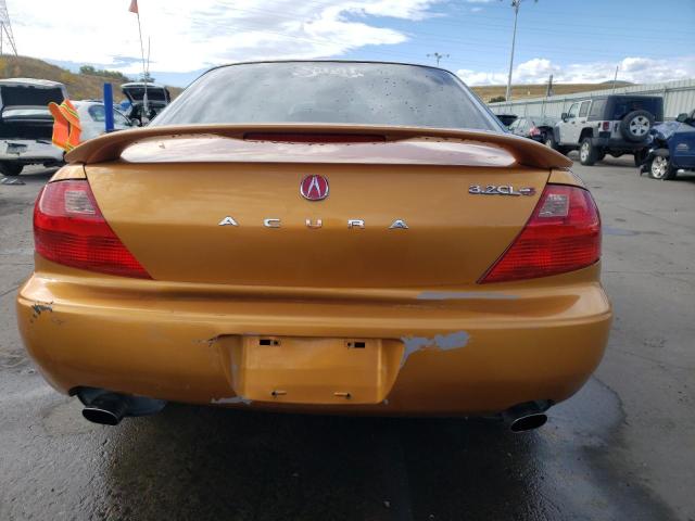 19UYA42791A002165 - 2001 ACURA 3.2CL TYPE-S ORANGE photo 6