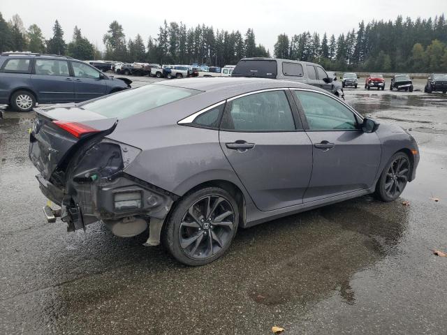 19XFC2F81KE210286 - 2019 HONDA CIVIC SPORT GRAY photo 3