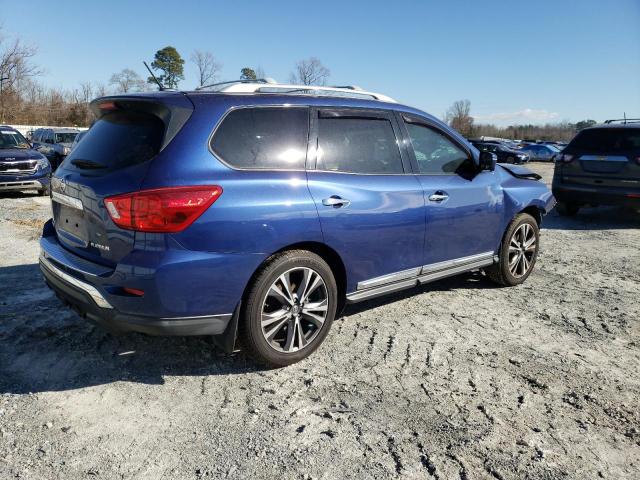5N1DR2MN5HC633401 - 2017 NISSAN PATHFINDER S BLUE photo 3