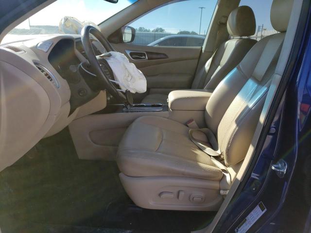 5N1DR2MN5HC633401 - 2017 NISSAN PATHFINDER S BLUE photo 7