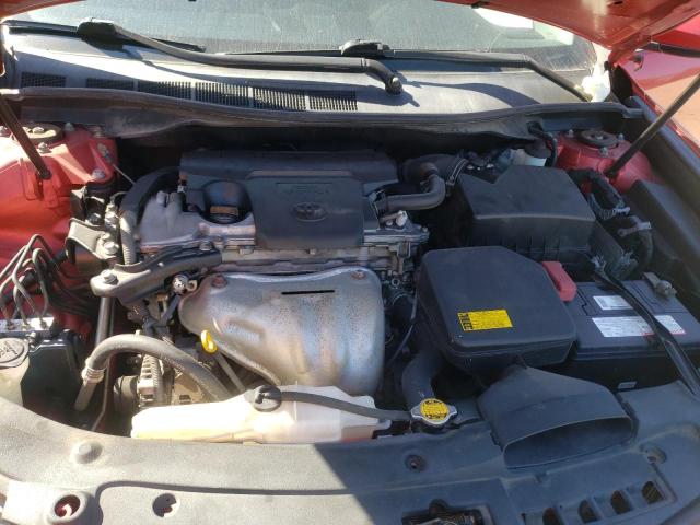 4T1BF1FK2CU571309 - 2012 TOYOTA CAMRY BASE წითელი ფოტო 11