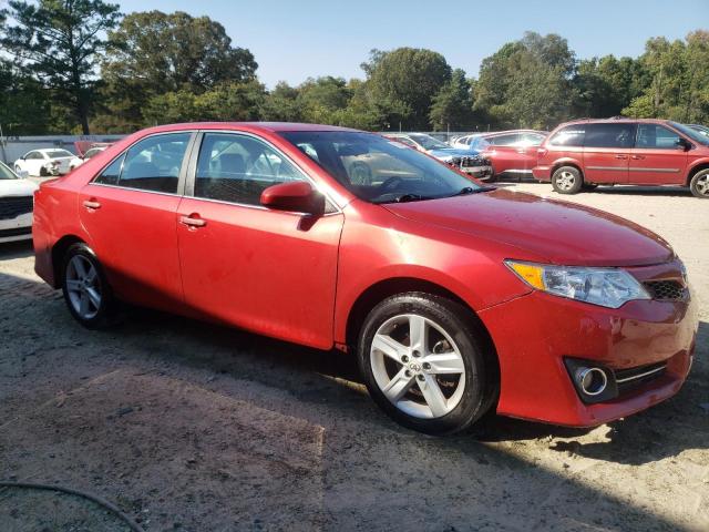 4T1BF1FK2CU571309 - 2012 TOYOTA CAMRY BASE წითელი ფოტო 4