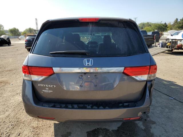 5FNRL5H25EB073844 - 2014 HONDA ODYSSEY LX 灰色 照片 6