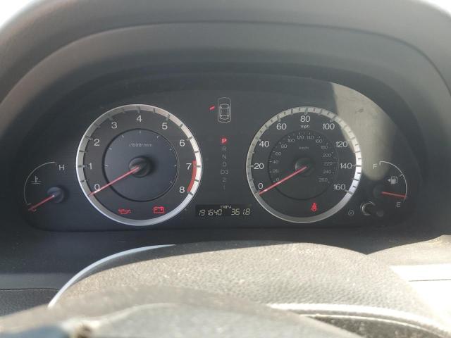 1HGCP36808A053702 - 2008 HONDA ACCORD EXL SILVER photo 9