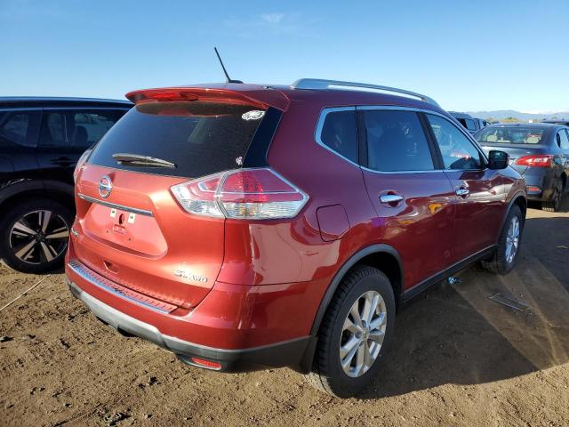 KNMAT2MV1GP699184 - 2016 NISSAN ROGUE S RED photo 3