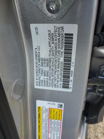 19XFL2H81SE025250 - 2025 HONDA CIVIC SPORT SILVER photo 12